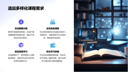 AI数字人老师 从课件制作到内容服务的全链路解决方案